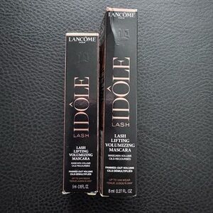 Lancôme Paris Idole lash mascara 01 glossy black NIB 5 ml and 8 ml